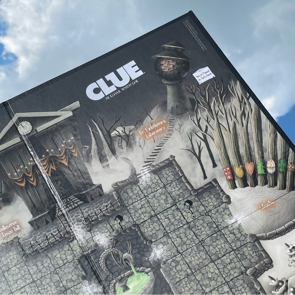 The Nightmare Before Christmas Clue Board